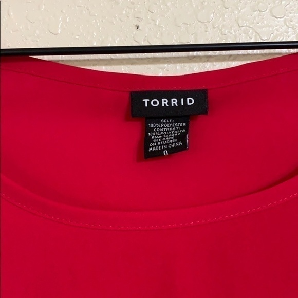 Torrid | chiffon dolman sleeve top - Picture 2 of 6